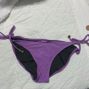 Purple bikini bottom